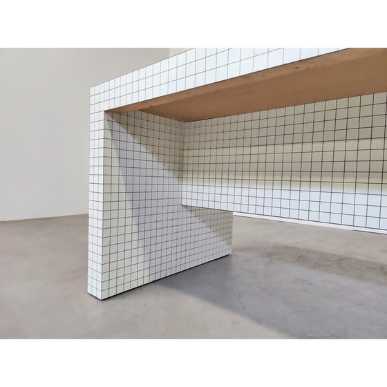 Image 1 of Vintage Quaderna console table by Superstudio for Zanotta, 1970s