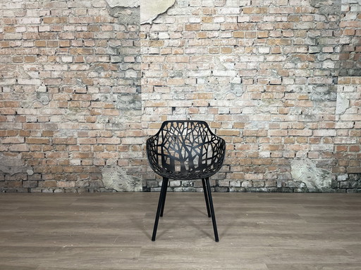 Multiple Fast Forest Armchair Black