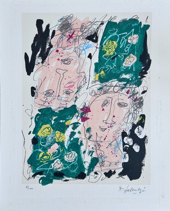 Image 1 of Screenprint Kees Salentijn