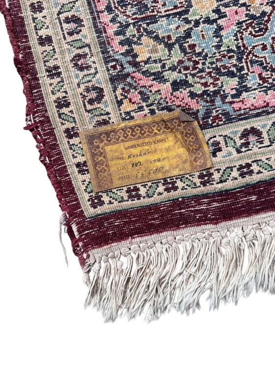 Image 1 of Tappeto persiano Keshan 142X220Cm - Tappeto vintage