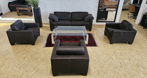 De Sede Desede Ds 17 Leather sofa set Sofa set Couch set