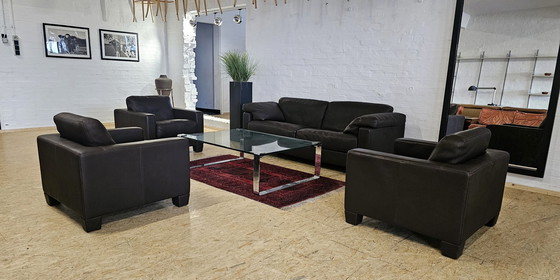 Image 1 of De Sede Desede Ds 17 Leather sofa set Sofa set Couch set