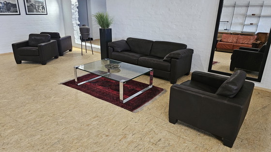 Image 1 of De Sede Desede Ds 17 Leather sofa set Sofa set Couch set