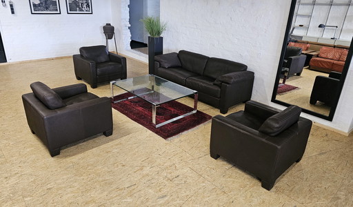 De Sede Desede Ds 17 Leather sofa set Sofa set Couch set