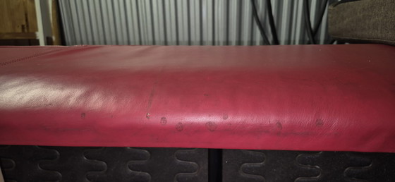 Image 1 of Gelderland 4800 3-Seater Sofa Red Leather