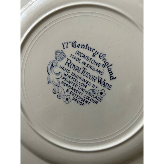 Image 1 of 8 vintage English plates for Royal Tudor Ware