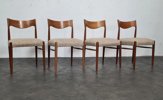 Image 1 of Niels o møller chairs, set 4 pieces