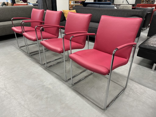 4x Leolux Talos Dining Chair