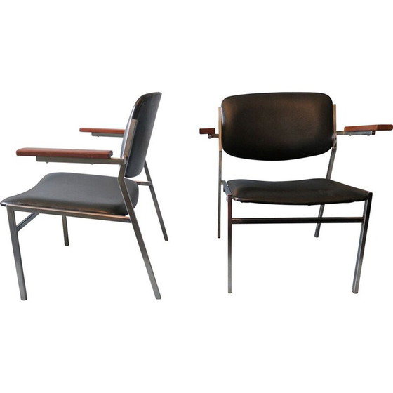 Image 1 of Pair of vintage cocktail chairs by Martin Visser, 1960