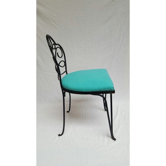 Image 1 of Set of 6 chairs in wrought iron, René PROU - 1930s