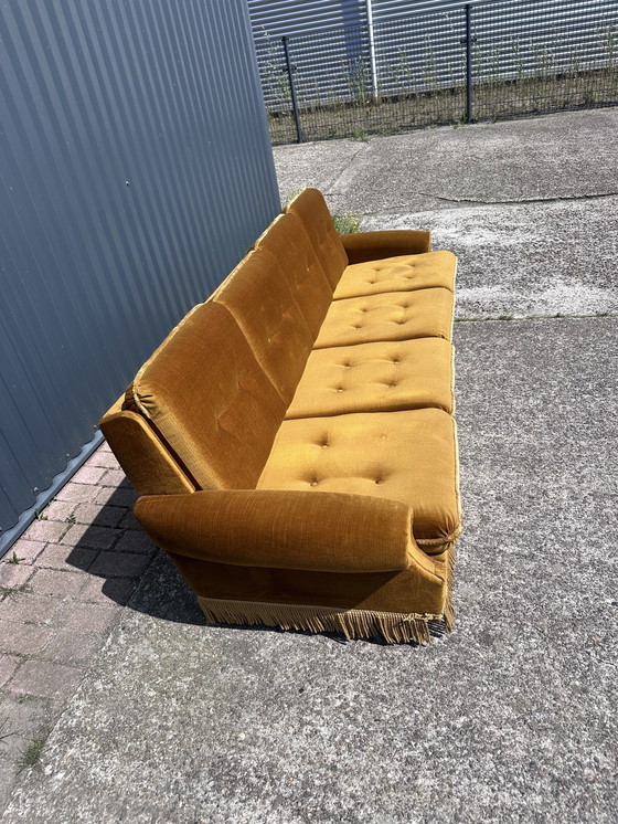 Image 1 of Canapé Vintage Velvet Gold