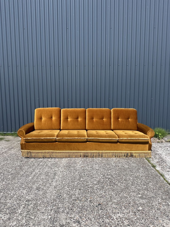 Image 1 of Canapé Vintage Velvet Gold