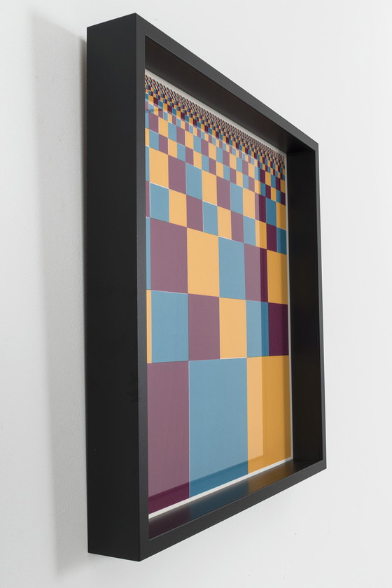 Image 1 of Gijs van den Elshout - Carré de couleurs "65