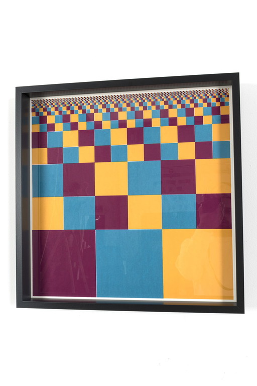 Gijs van den Elshout - Color pattern square '65'