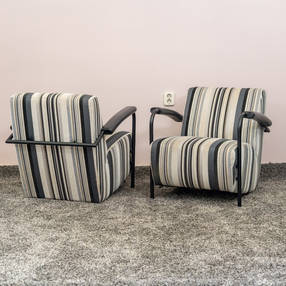 Image 1 of 2x Leolux Scylla armchair