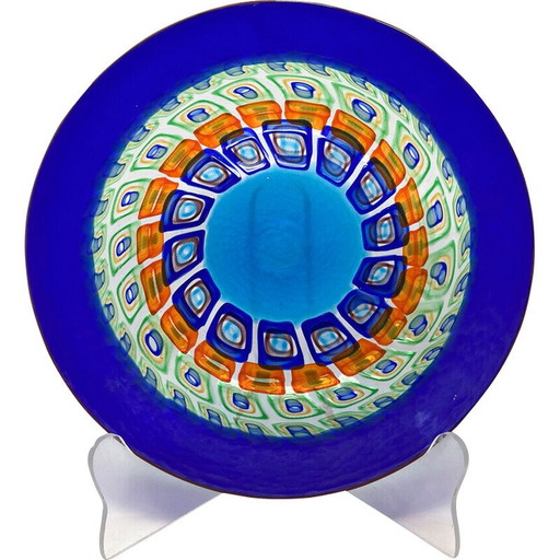 Vintage Battuto plate by La Murrina, Italy 1960s