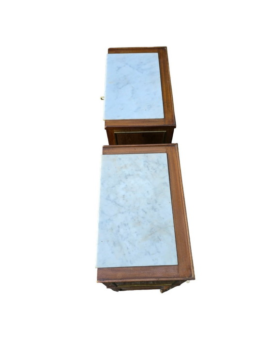 Image 1 of Pair Of Louis Xvi Style Night Tables