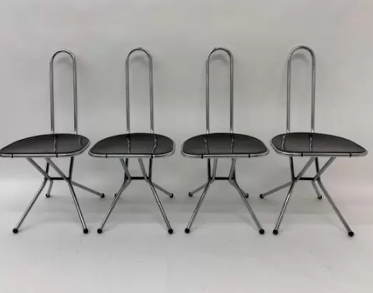 椅子 Post Modern Chair OLD IKEA Set of 4 Post modern folding chairs by Niels Gammelgaard for Ikea