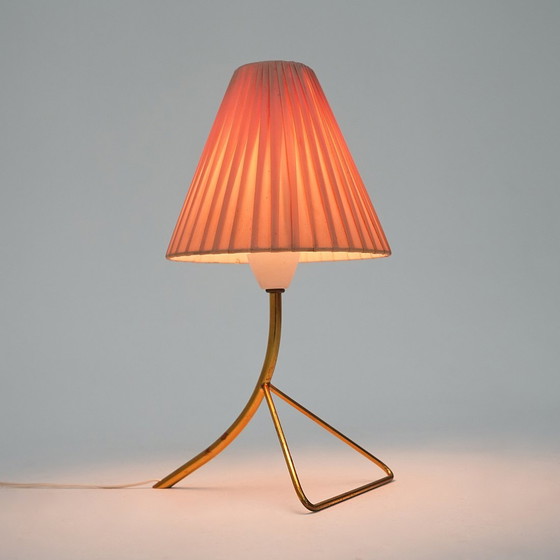 Image 1 of Lampada da tavolo in ottone, anni '50