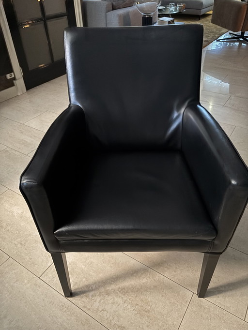 Dining Chairs Black Leather 8 Pieces May Also P.Piece