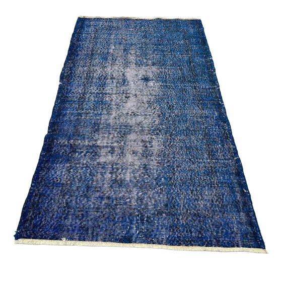 Image 1 of Vintage Distressed Turkish Rug 223 x 111 cm