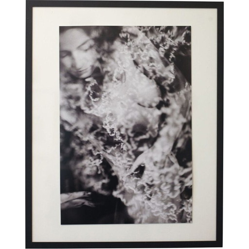 Cuadro vintage en plata con movimientos naturales 07 de Meïdhy Bichon, 2019