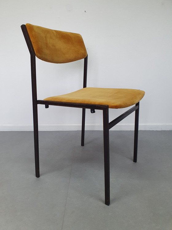 Image 1 of Set (4) dining chairs Gijs van der Sluis.