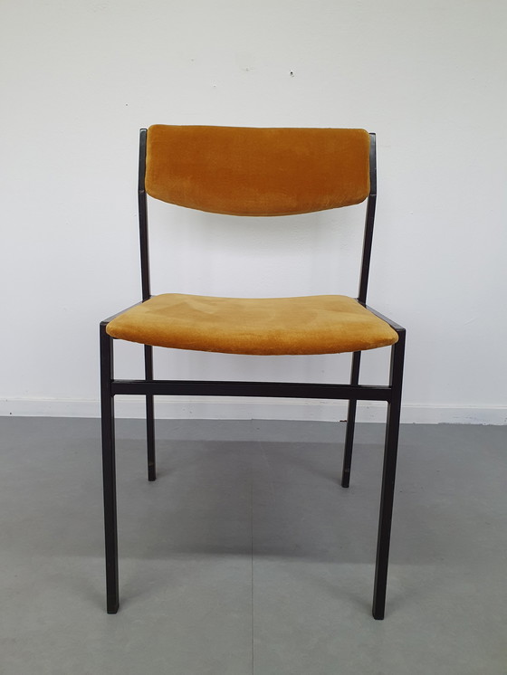 Image 1 of Set (4) dining chairs Gijs van der Sluis.