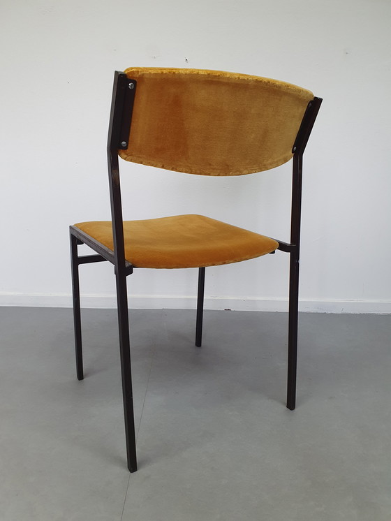 Image 1 of Set (4) dining chairs Gijs van der Sluis.