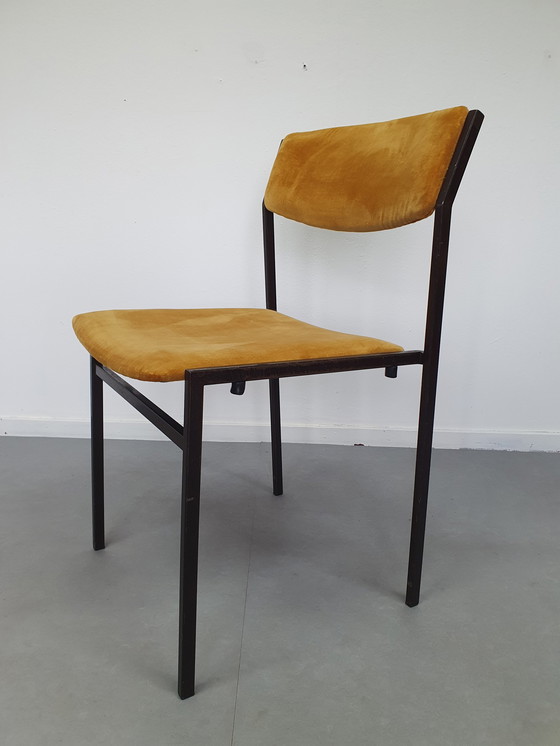 Image 1 of Set (4) dining chairs Gijs van der Sluis.