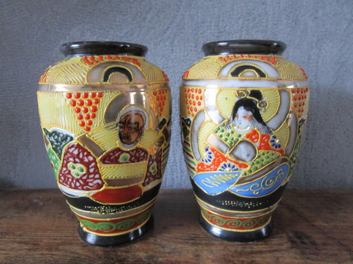 Japanese Satsuma Vases