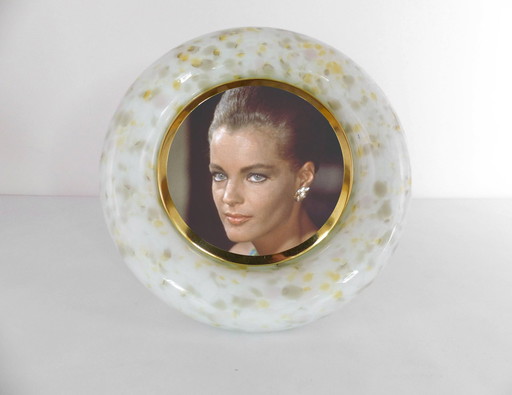 Round Murano Photo Frame Alain Delon Maison Jansen 1970-1980