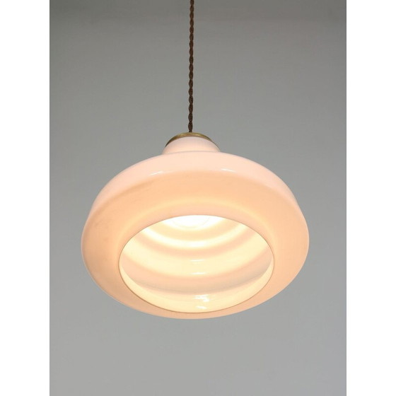 Image 1 of Lampada a sospensione vintage in ottone, Italia