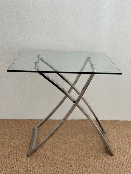 Glass Side Table (50X50Cm)