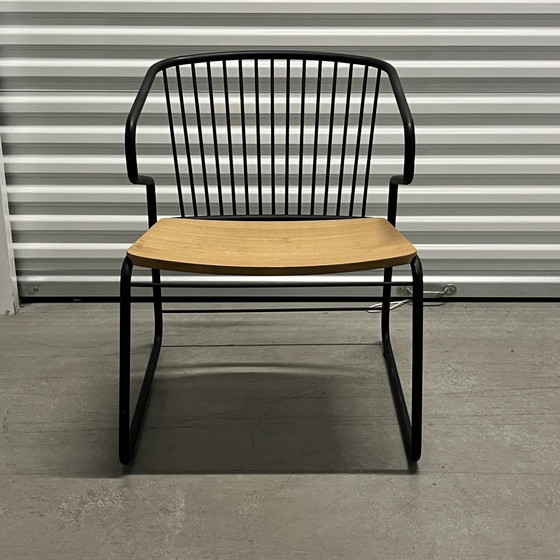 Image 1 of 2x Ethnicraft Gabbia Chair Oak