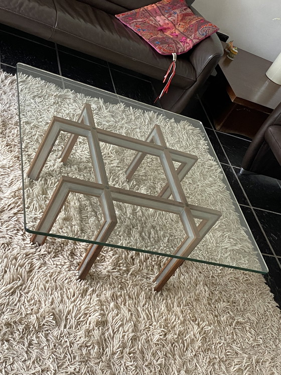 Image 1 of Table basse en verre