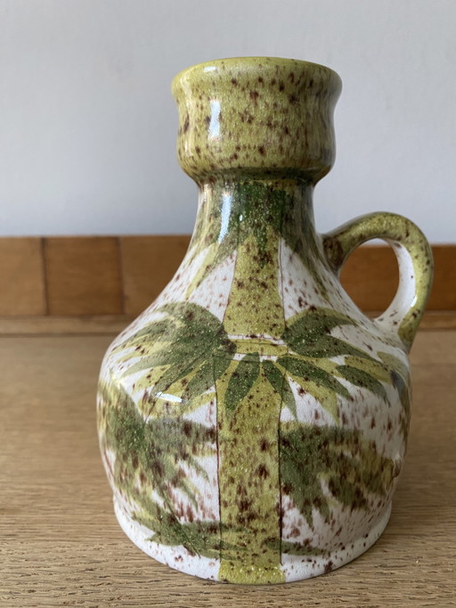 Vase de Marei, Allemagne de l'Ouest, avec motif floral