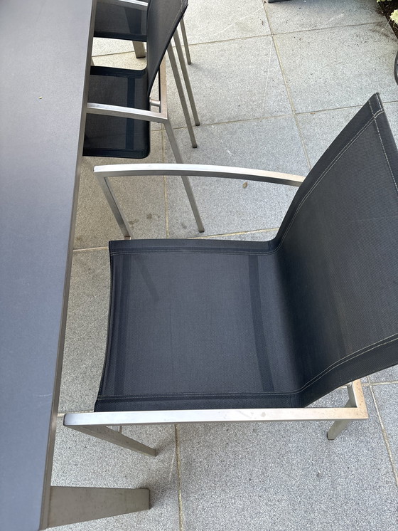 Image 1 of Tribu Garden table and 6x chairs model vs.