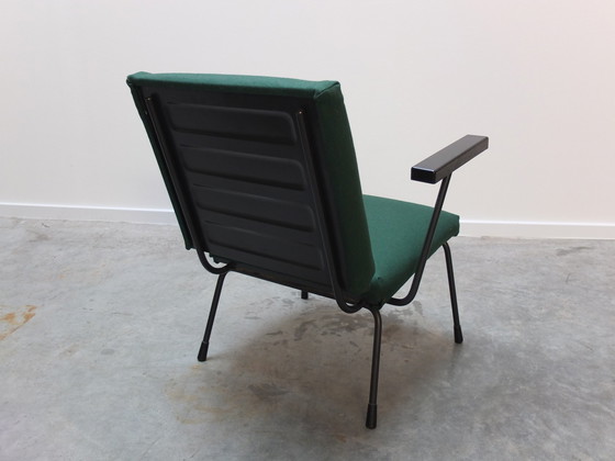 Image 1 of Modernist Pair Of '1401' Easy Chairs By Wim Rietveld For Gispen, 1954