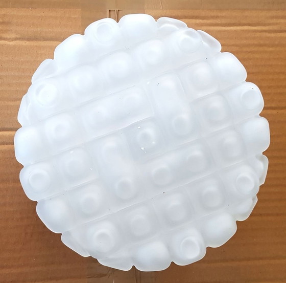 Image 1 of Round Ceiling Lamp By Alois Gangkofner For Erco, 1960S