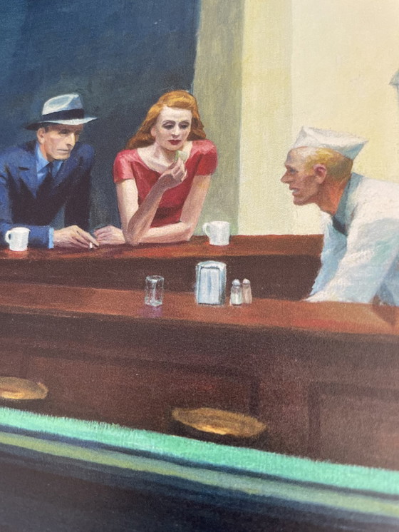 Image 1 of Edward Hopper  (1882-1967), Nighthawks, 1942, Copyright The Art Institute of Chicago IL USA/Friends of American Art Collect