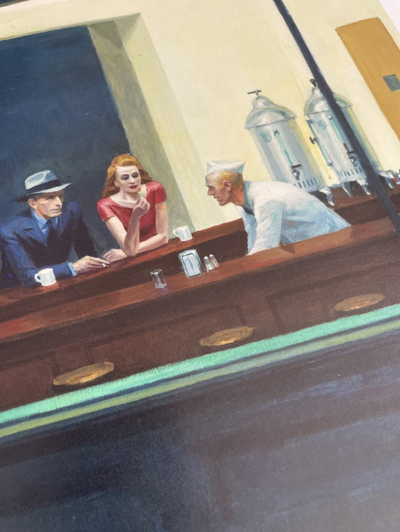 Image 1 of Edward Hopper  (1882-1967), Nighthawks, 1942, Copyright The Art Institute of Chicago IL USA/Friends of American Art Collect