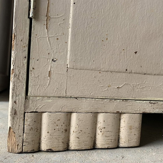 Image 1 of Vintage wooden elephant-foot sideboard