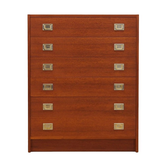 Image 1 of Teak Chest Of Drawers, Danish Design, 1960S, Production: Denmark