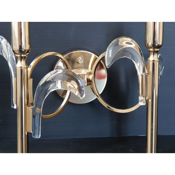 Image 1 of Sciolari 1970 vintage house wall lamp