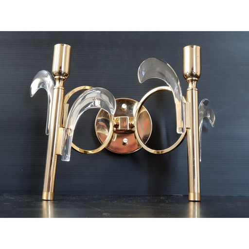 Sciolari 1970 vintage house wall lamp