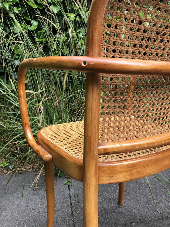Image 1 of 4x Chaise Vintage Ligna Thonet