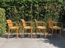 4x Chaise Vintage Ligna Thonet