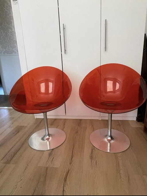 2x Philippe starck Eros chaise de salle à manger