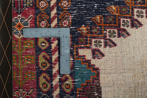 Image 1 of Hand-knotted Gabbeh nomadic rug - 195 X 89 Cm
